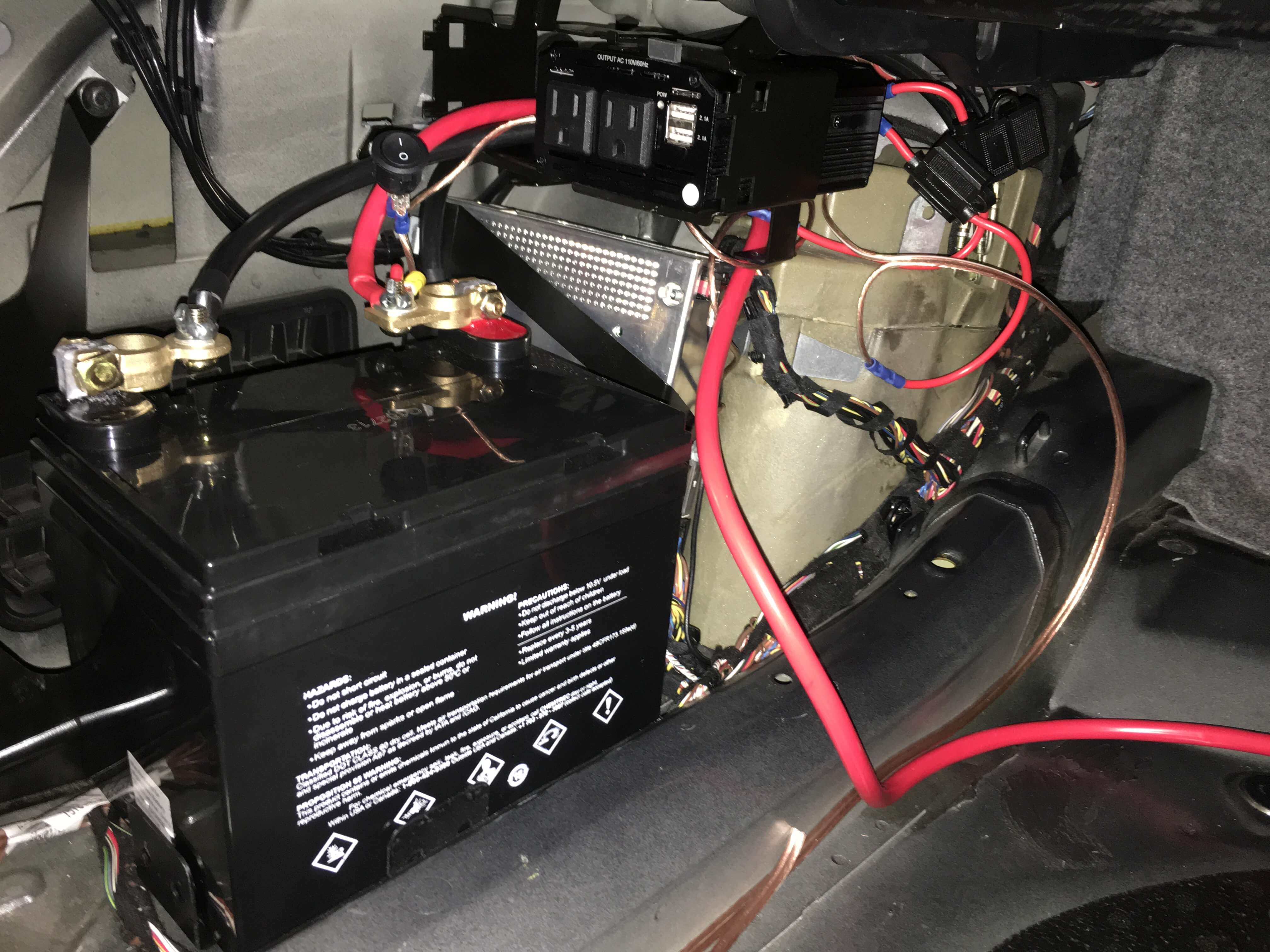 Aux Battery Install hero image